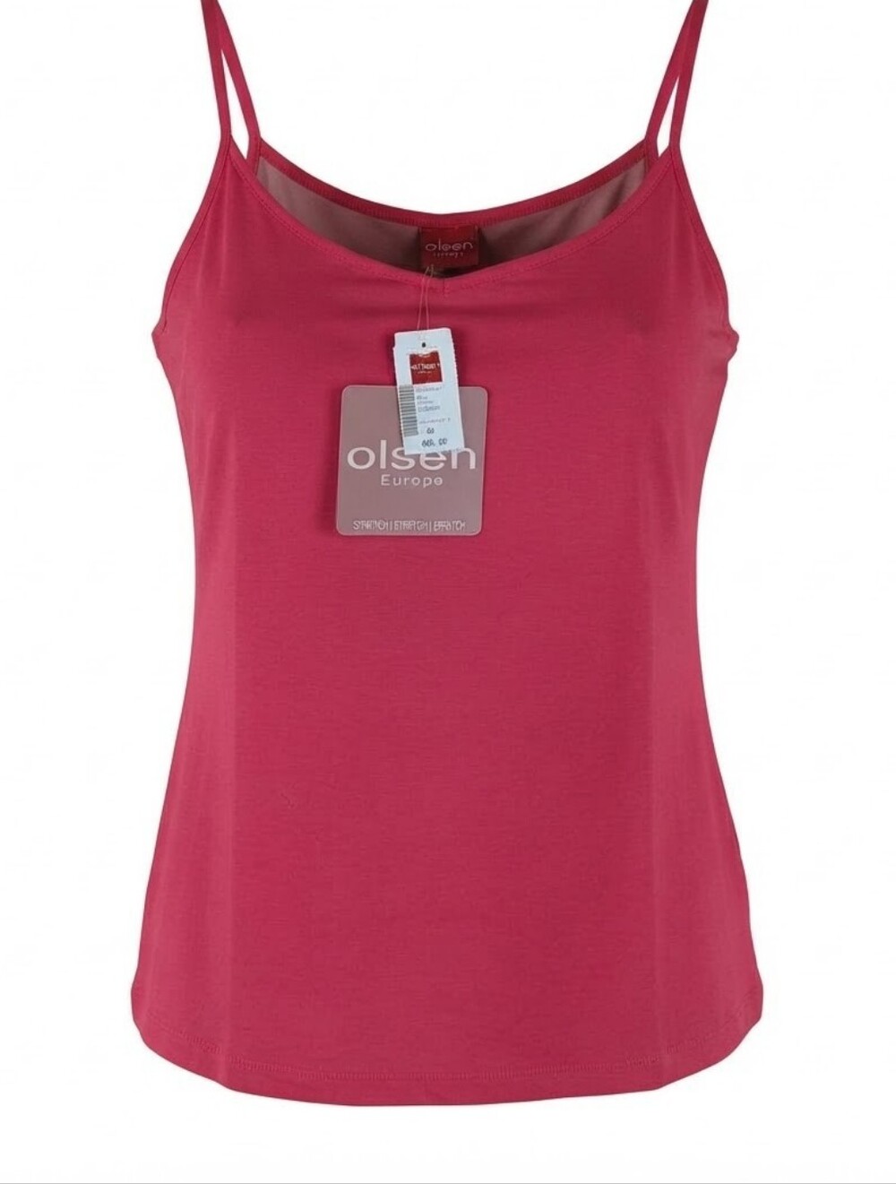 Olsen Europe Pink Cami Tank Top NWT Size 46